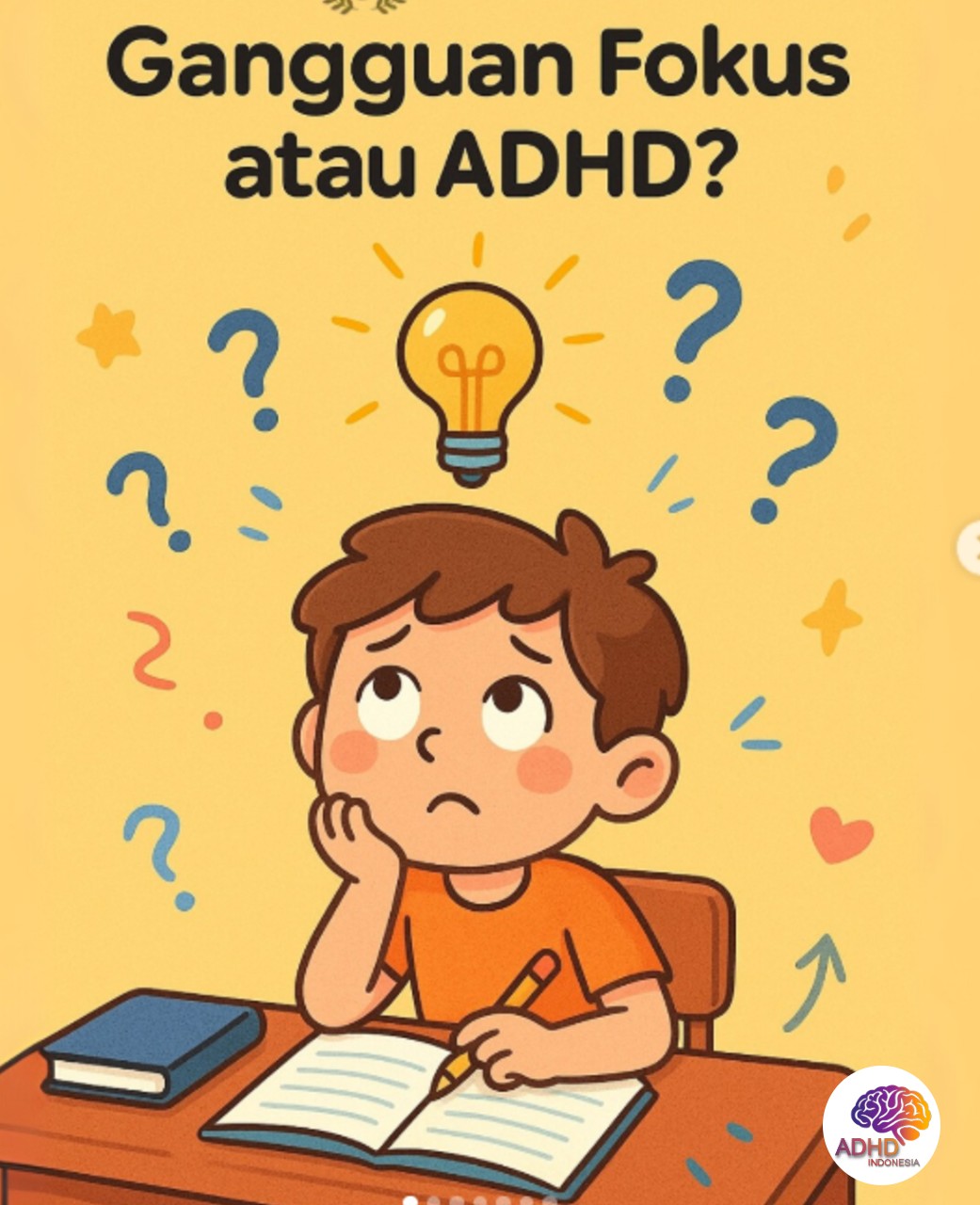 ADHD dan Kesulitan Fokus Anak: Edukasi untuk Keluarga di Kabupaten Lebong
